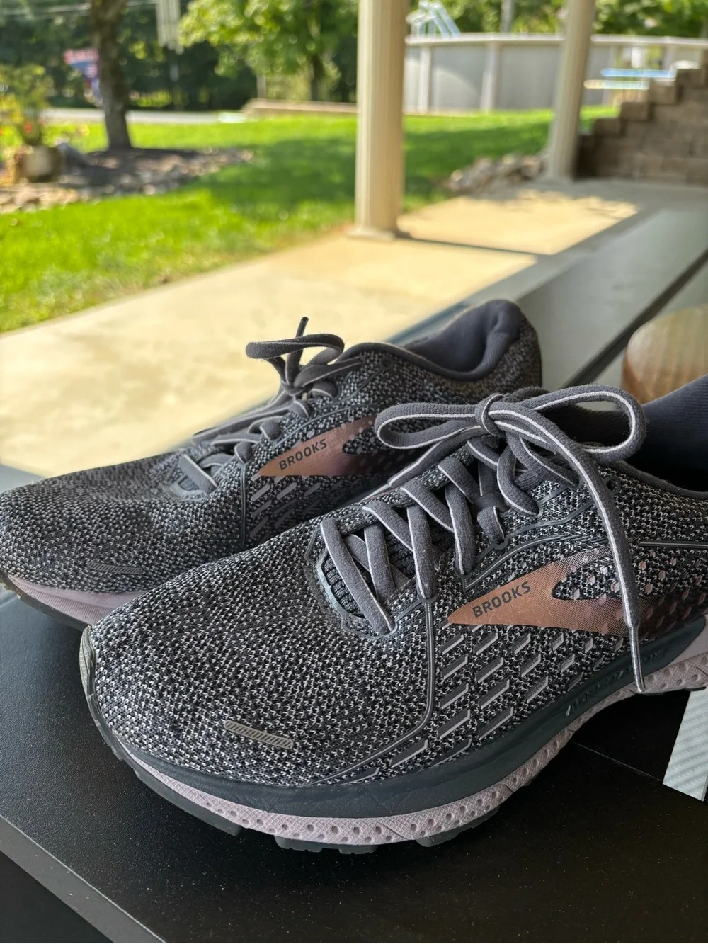 Women’s Grey Performance Running Shoes - Lightweight Comfort size 8.5